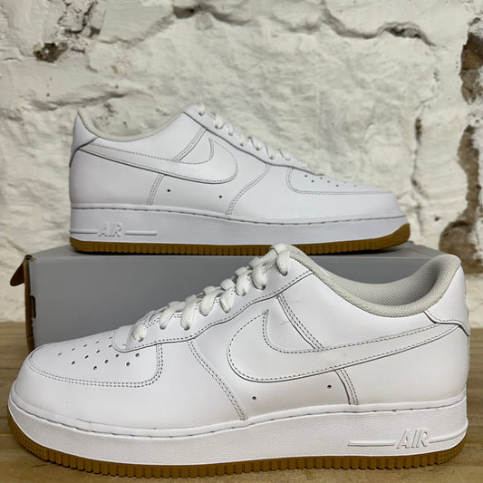 Nike Air Force 1 Low White Gum Sz 13 DS