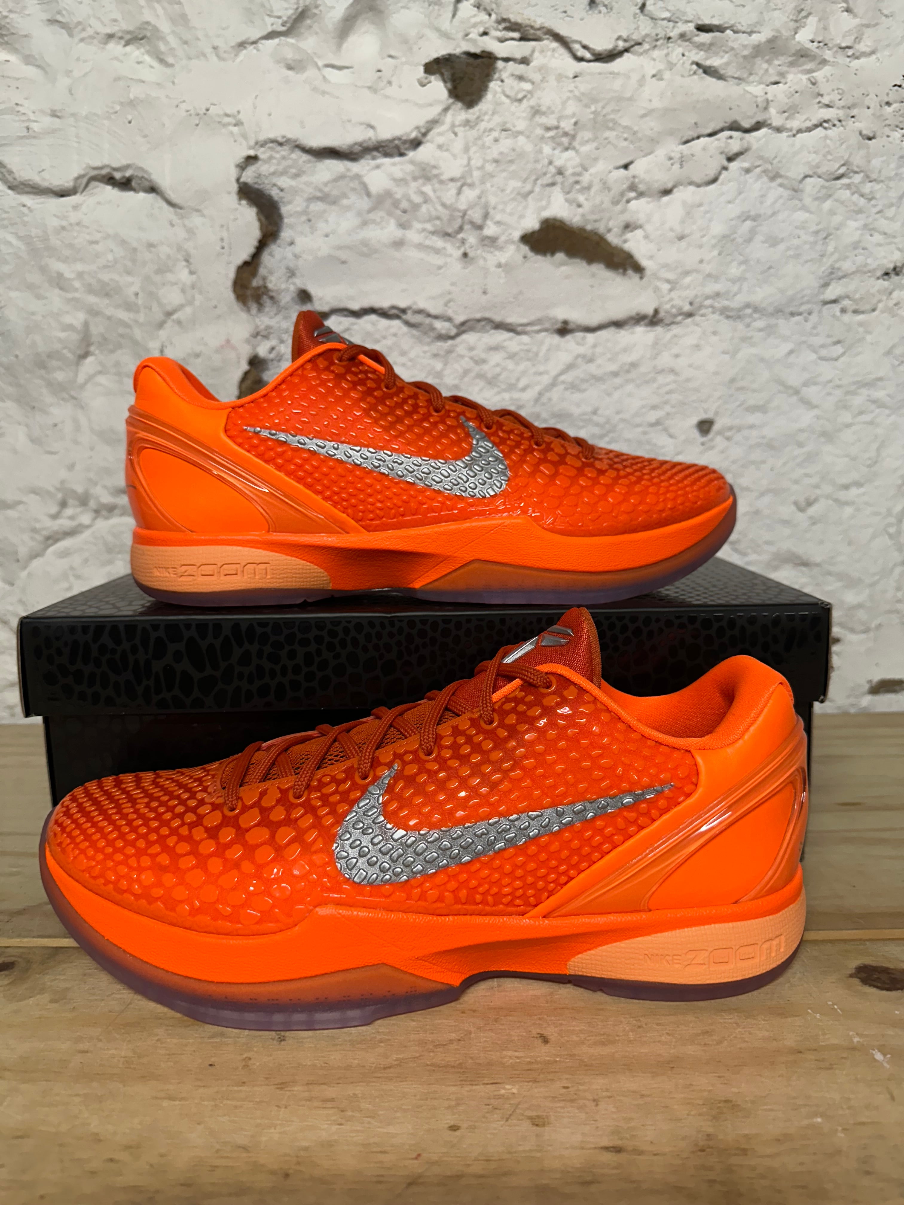 Nike Kobe 6 Total Orange Sz 11 DS