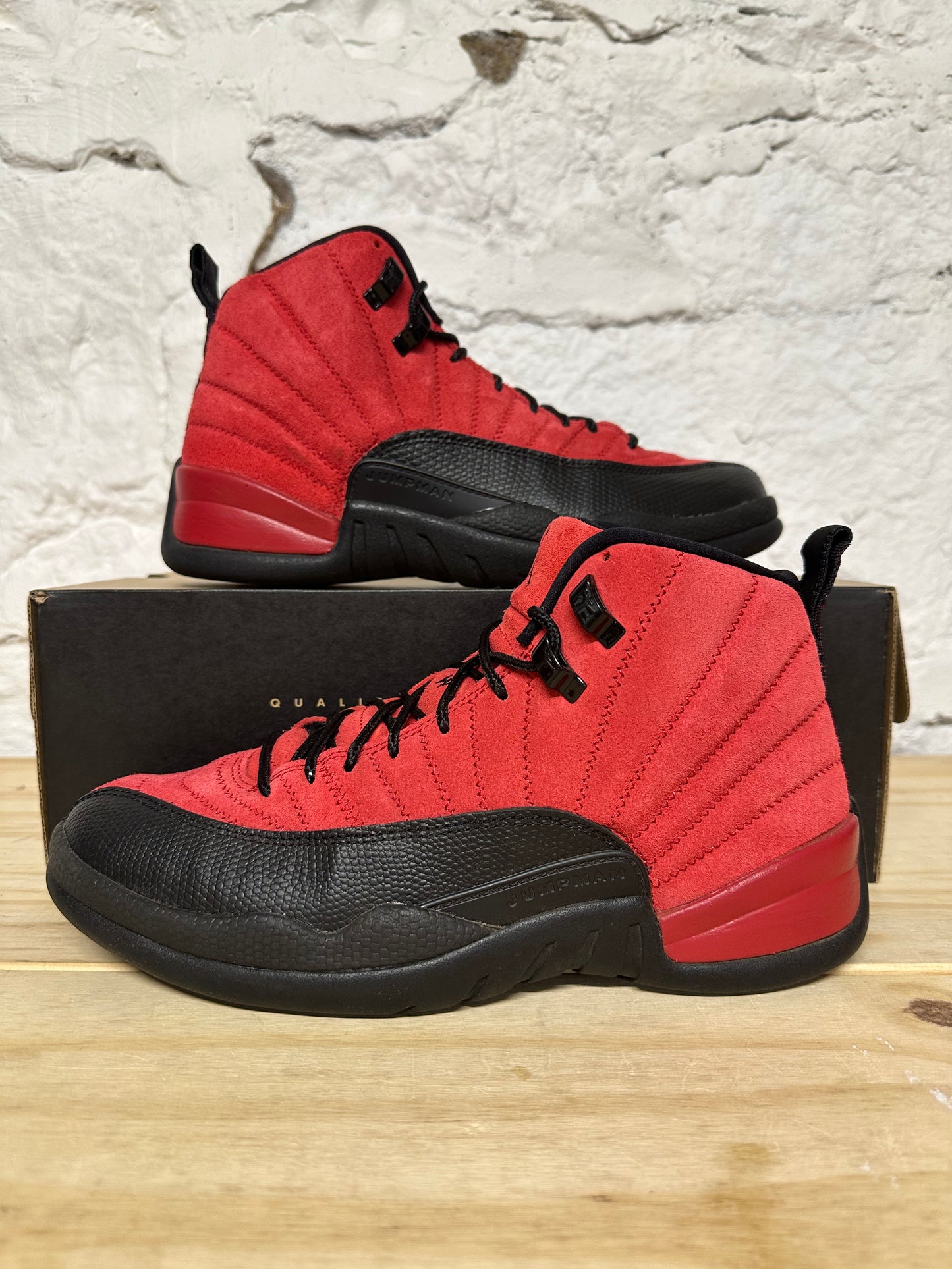 Air Jordan 12 Reverse Flu Game Sz 8