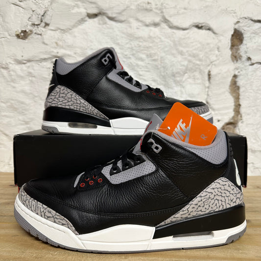 Air Jordan 3 Black Cement (2024) Sz 12