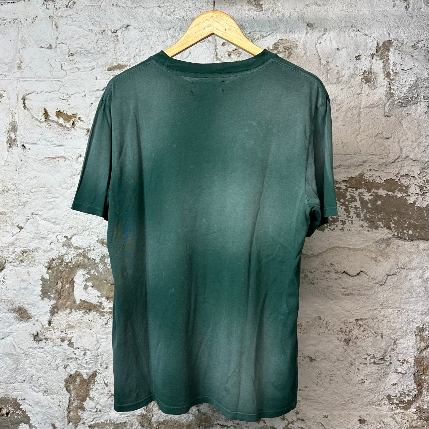 Amiri Tiger Cracked Spell T-Shirt Green Sz M