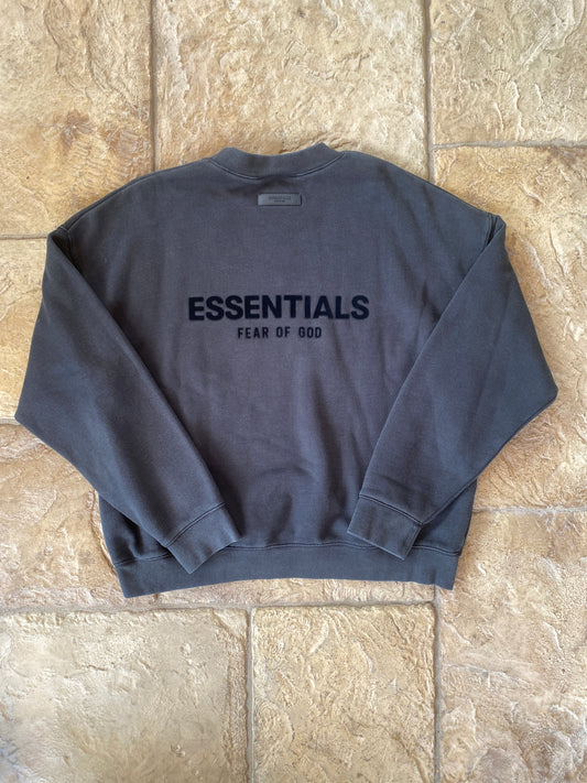 Fear of God Essentials Iron Crewneck Sz XL
