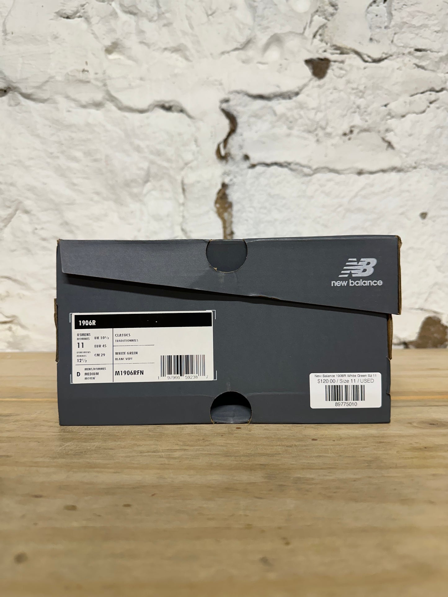 New Balance 1906R White Green Sz 11