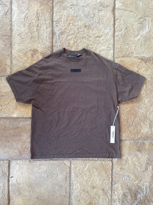 Fear of God Essentials Heather Wood T-Shirt Sz S DS