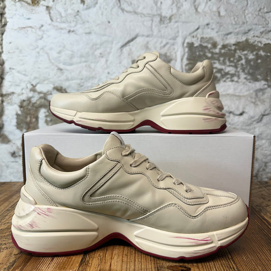 Gucci Rhyton Doraemon Cream Sneaker Sz 7.5