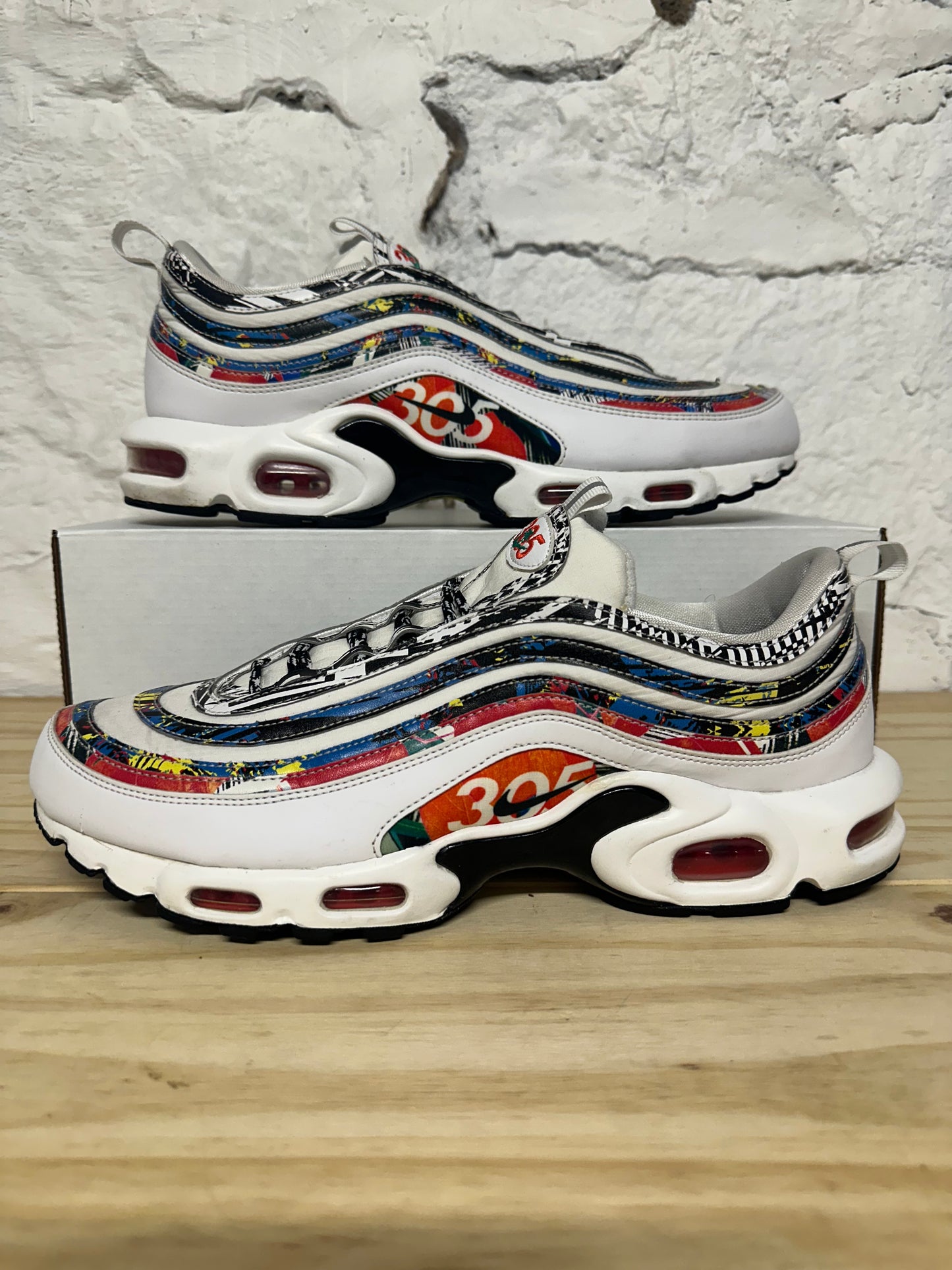 Nike Air Max 97 Plus City Pride Miami Sz 13
