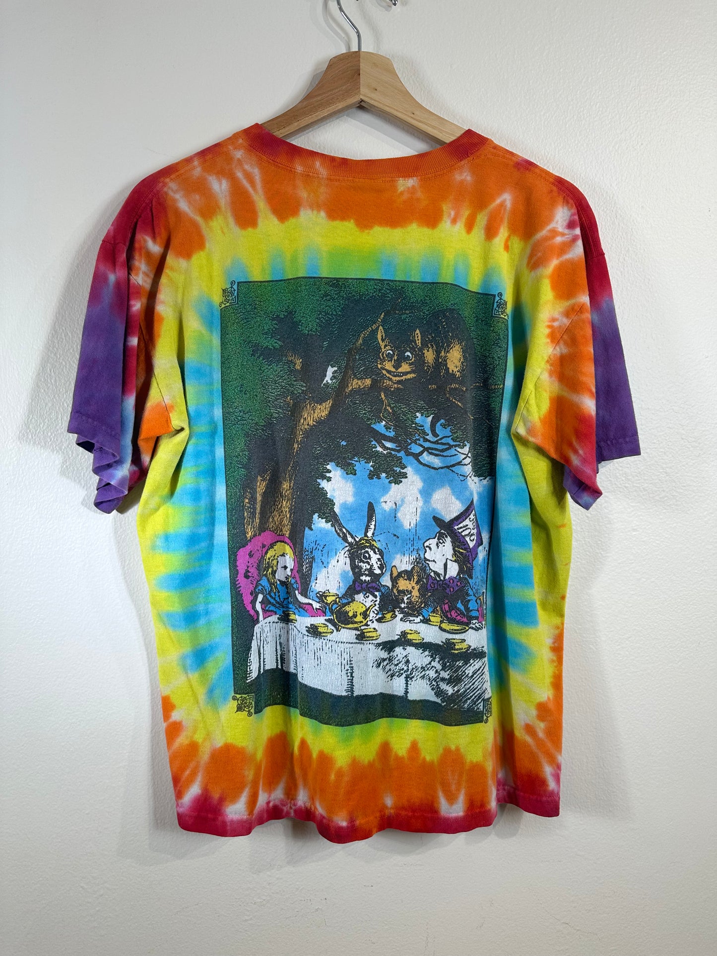 Alice In Wonderland Sundog Tie Dye T-Shirt Sz M