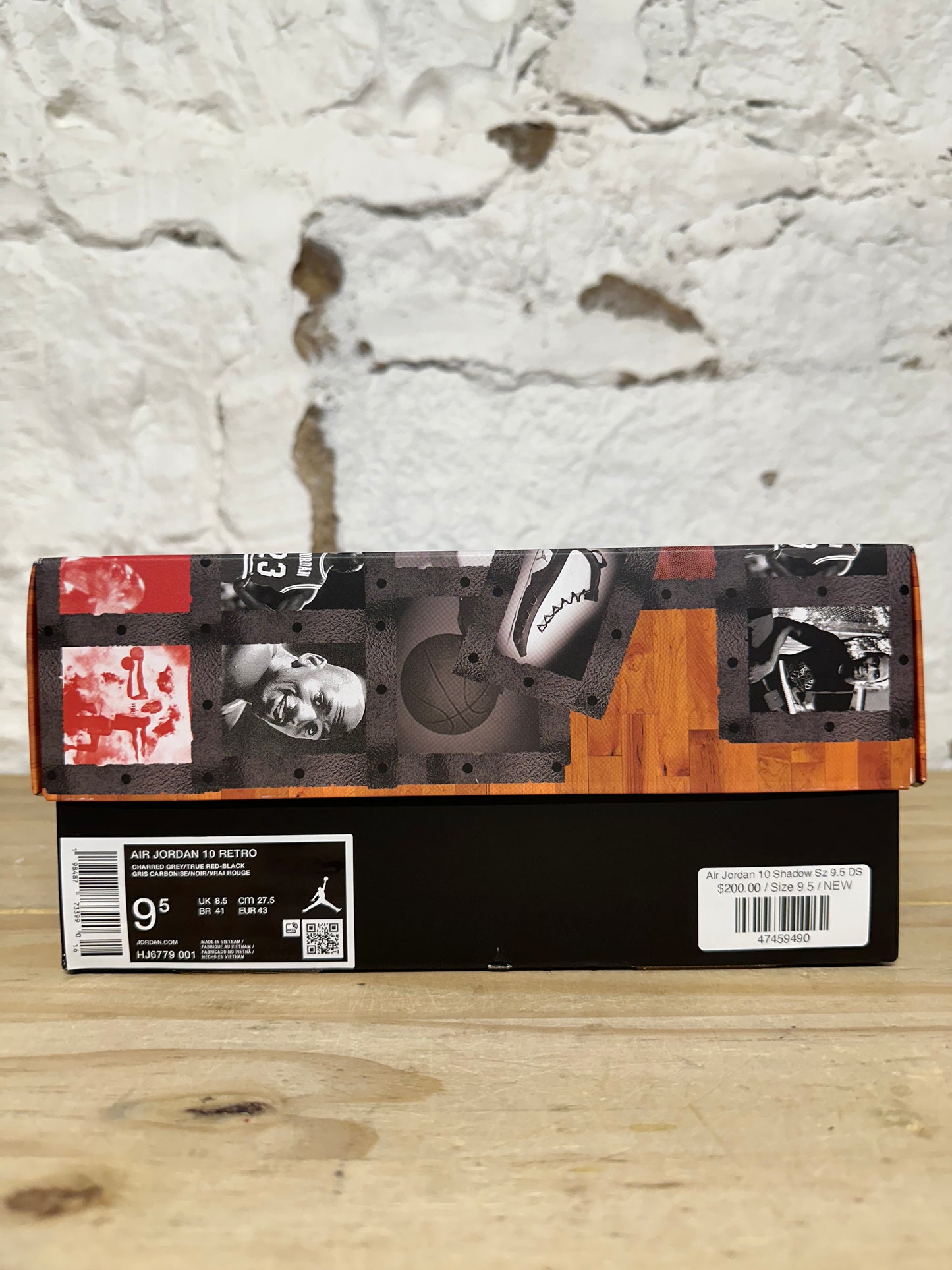 Air Jordan 10 Shadow Sz 9.5 DS