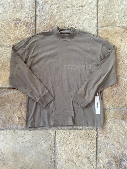 Fear of God Essentials Wood L/S T-Shirt Sz XS DS