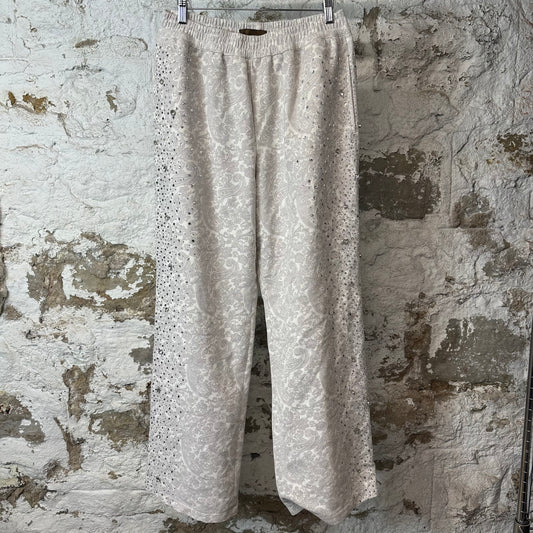 Birth Of Royal Child Blossom Crystal Sweatpants Sz L