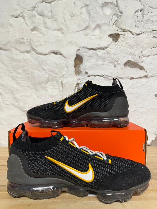 Nike Air VaporMax 2021 Black University Gold Sz 10.5