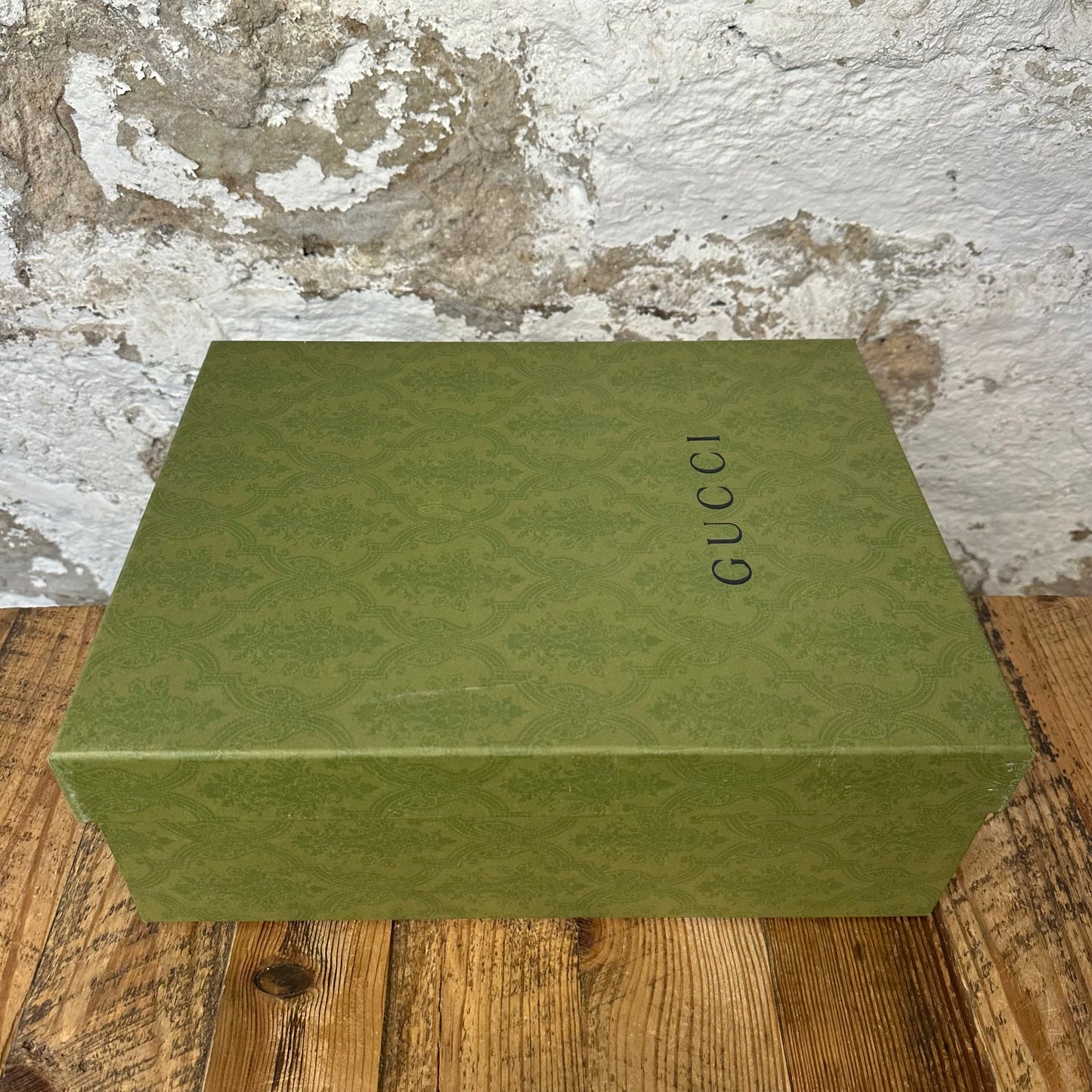 Gucci Rhyton White Red Green Sneaker Sz 9