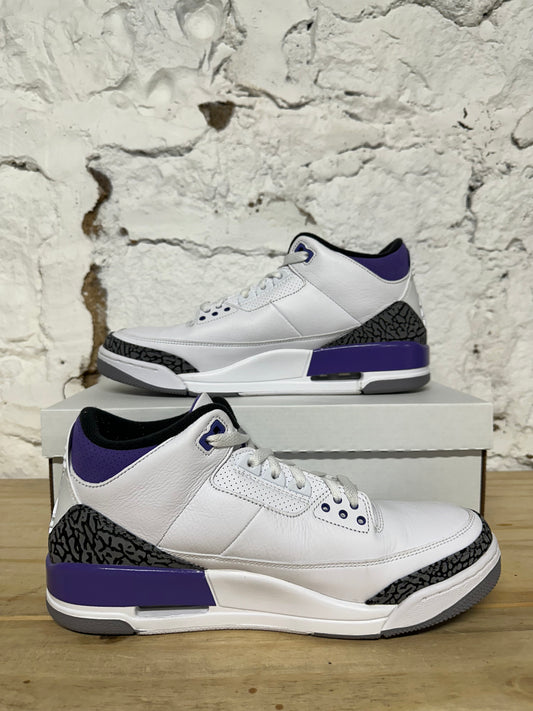 Air Jordan 3 Dark Iris Sz 11
