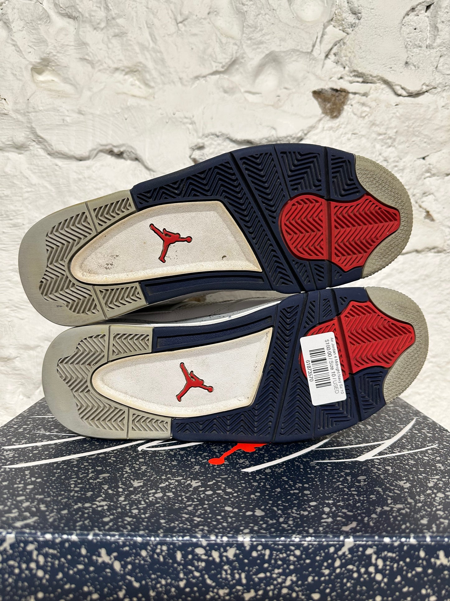 Air Jordan 4 Midnight Navy Sz 10