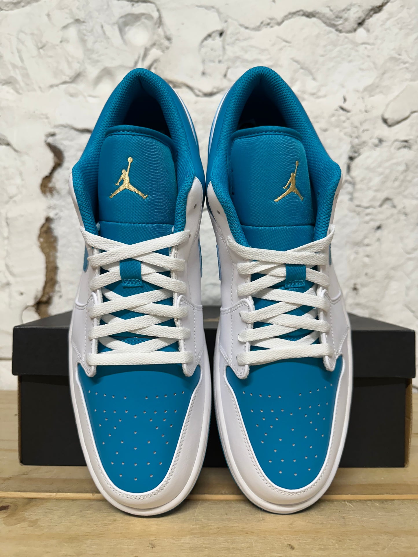 Air Jordan 1 Low Aquatone Sz 14 DS