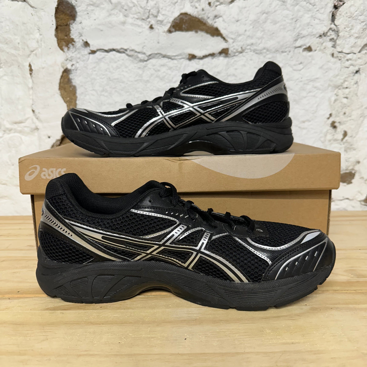 Asics GT-2160 Black Pure Silver Sz 10.5