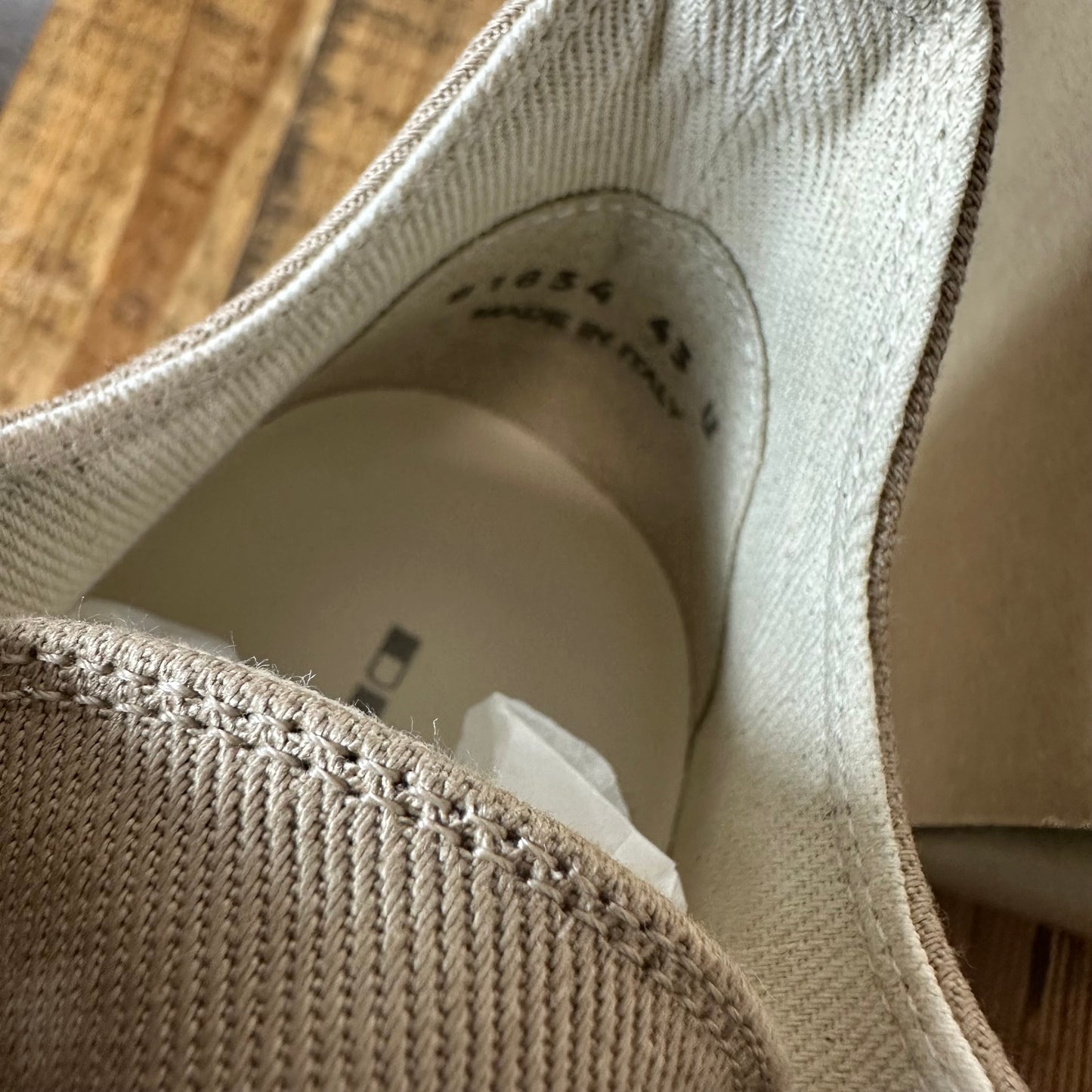 Rick Owens Jumbo Lace Flesh Milk Sneaker DS
