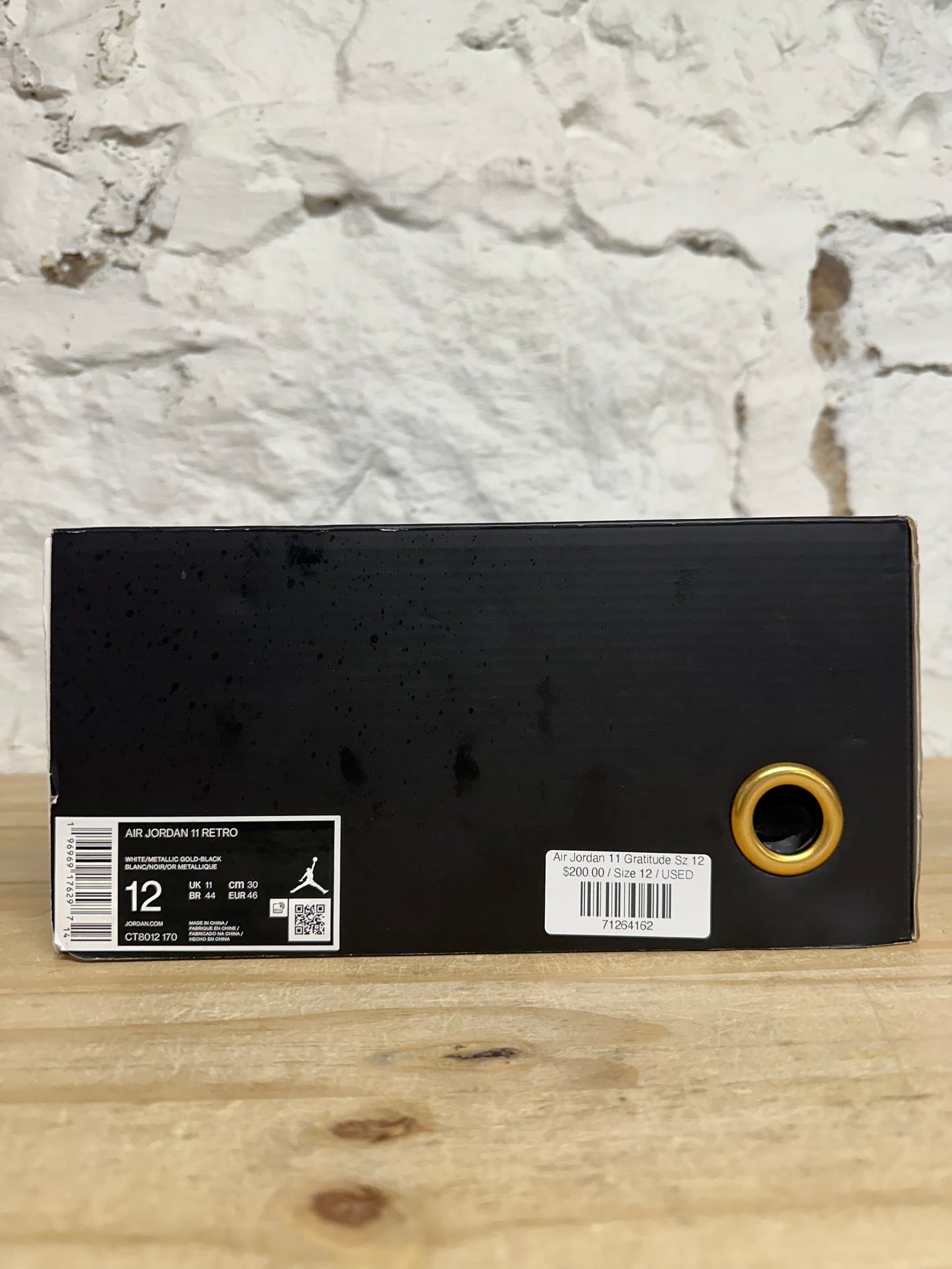 Air Jordan 11 High DMP Gratitude Sz 12