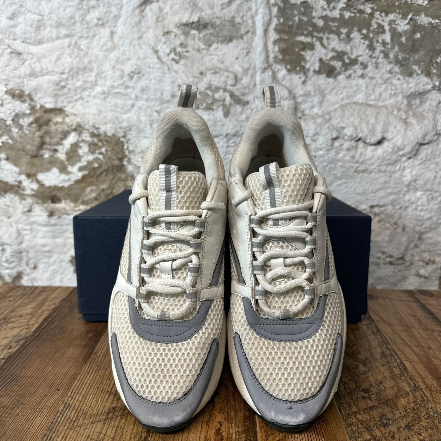 Dior B22 White Gray Sneaker Sz 10 (43)