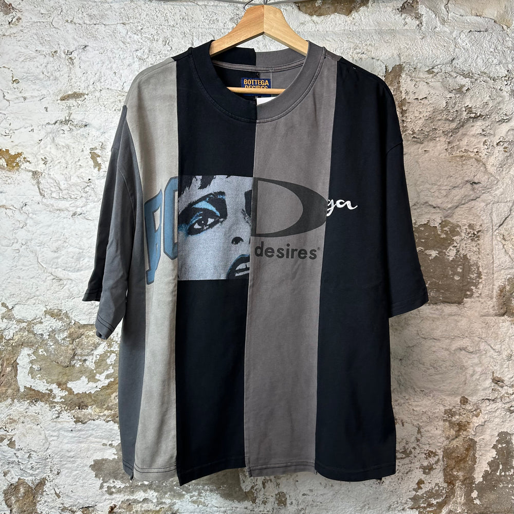 Bottega Desires Ransom T-shirt Black Sz XL