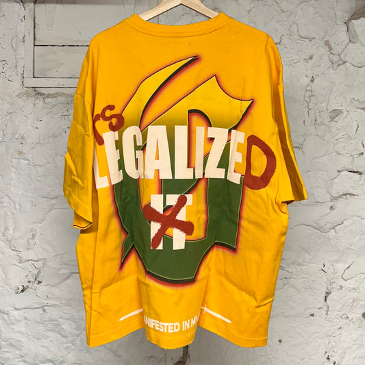 Godspeed 420 T-shirt Yellow Sz XL