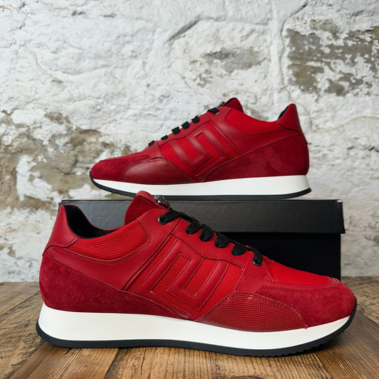 Versace Key Contrast Red White Black Sneaker Sz 11 (44)