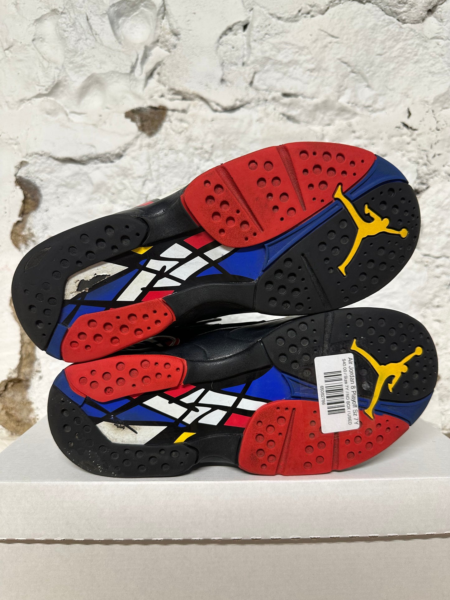 Air Jordan 8 Playoff Sz 7Y