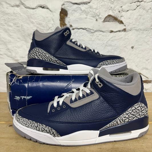 Air Jordan 3 Georgetown Sz 13