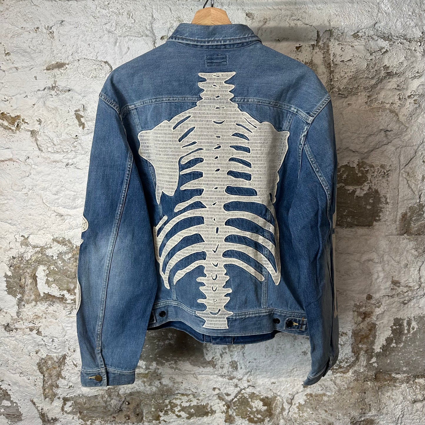 Kapital Bone Mexican Tuxedo Denim Jacket Sz S (46)