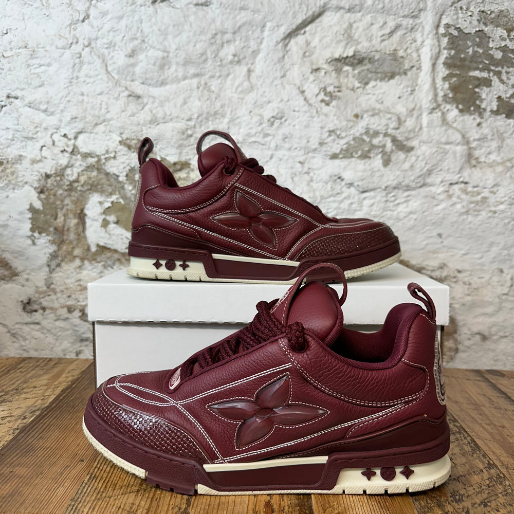 Louis Vuitton Maroon Skate Sneaker Sz 10 (8.5LV) No Box