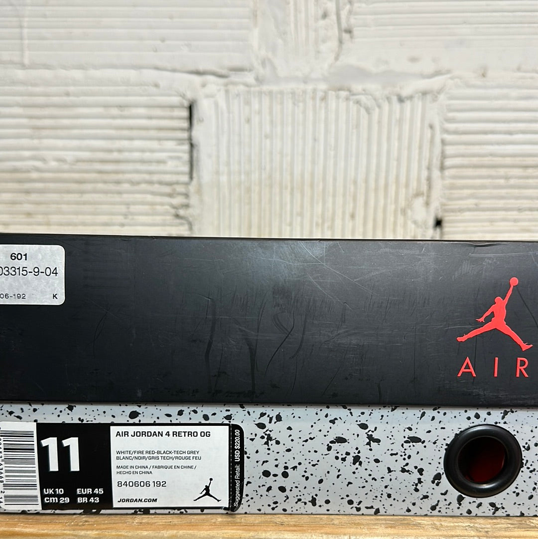 Air Jordan 4 White Cement (2016) Sz 11
