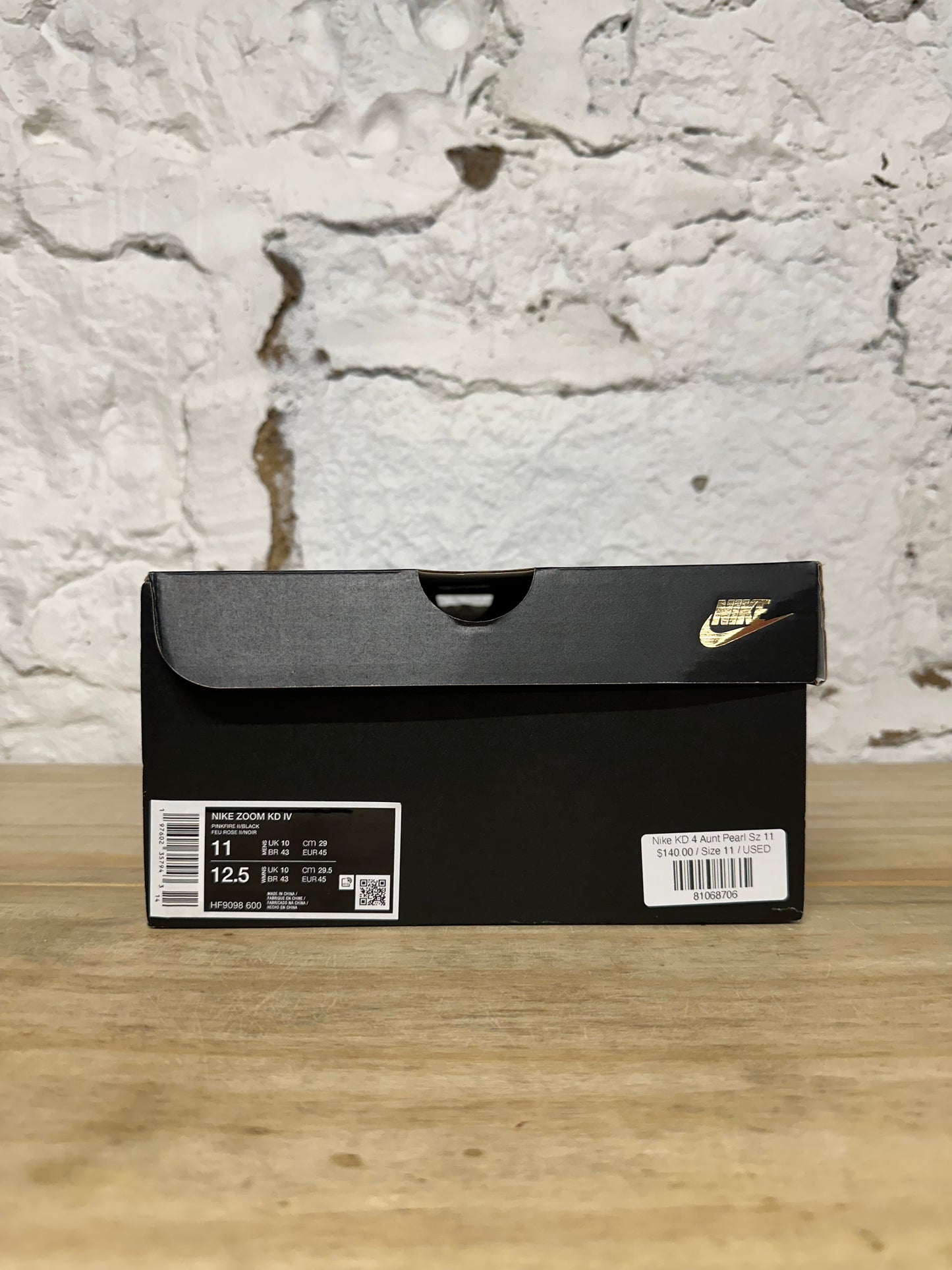 Nike KD 4 Aunt Pearl Sz 11