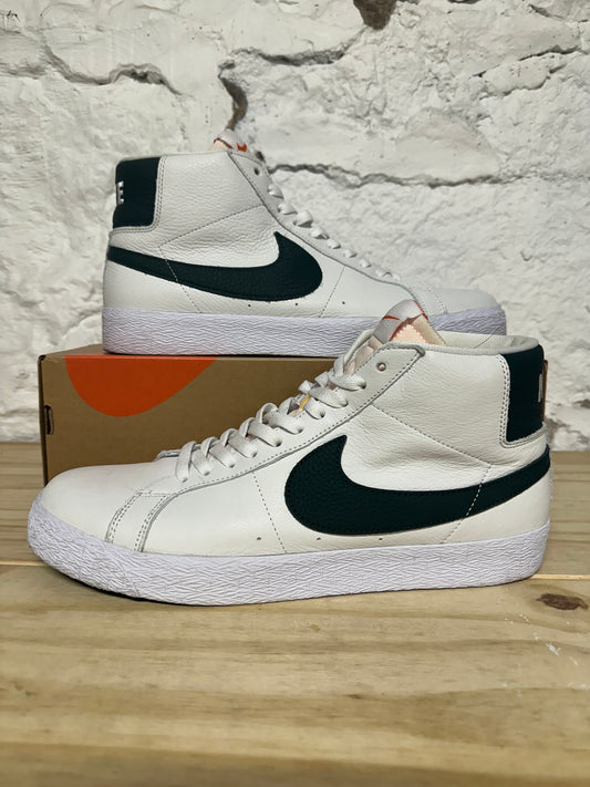 Nike SB Blazer Mid White Pro Green Sz 11.5