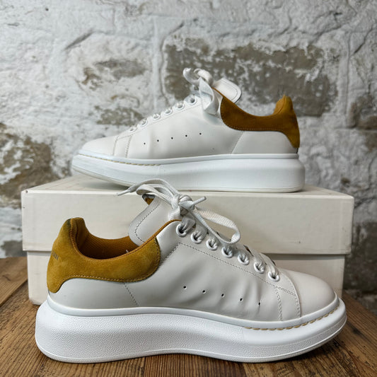 Alexander Mcqueen Mineral Yellow Tab White Sneaker Sz 7 (40)