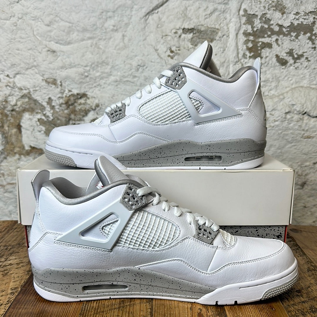 Air Jordan 4 White Oreo Sz 15 DS