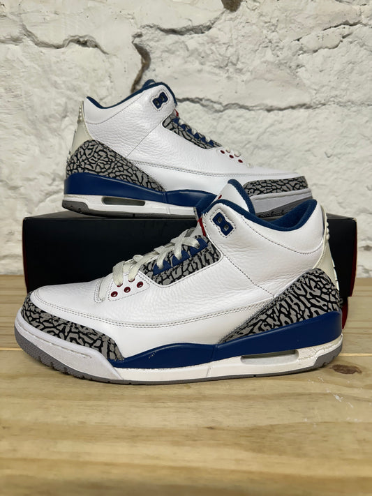 Air Jordan 3 True Blue (2011) Sz 9