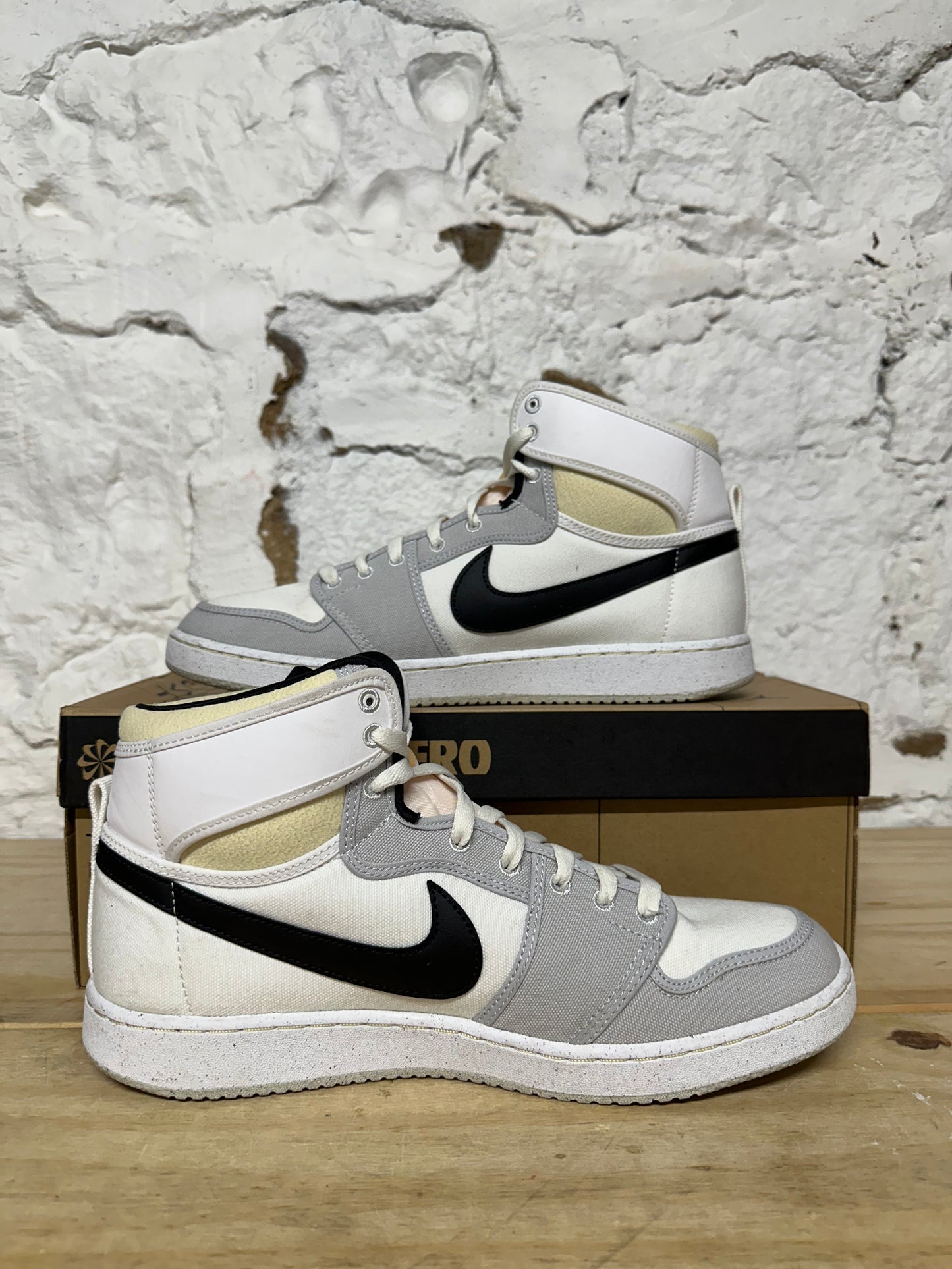 Air Jordan 1 AJKO White Black Grey Fog Sz 11