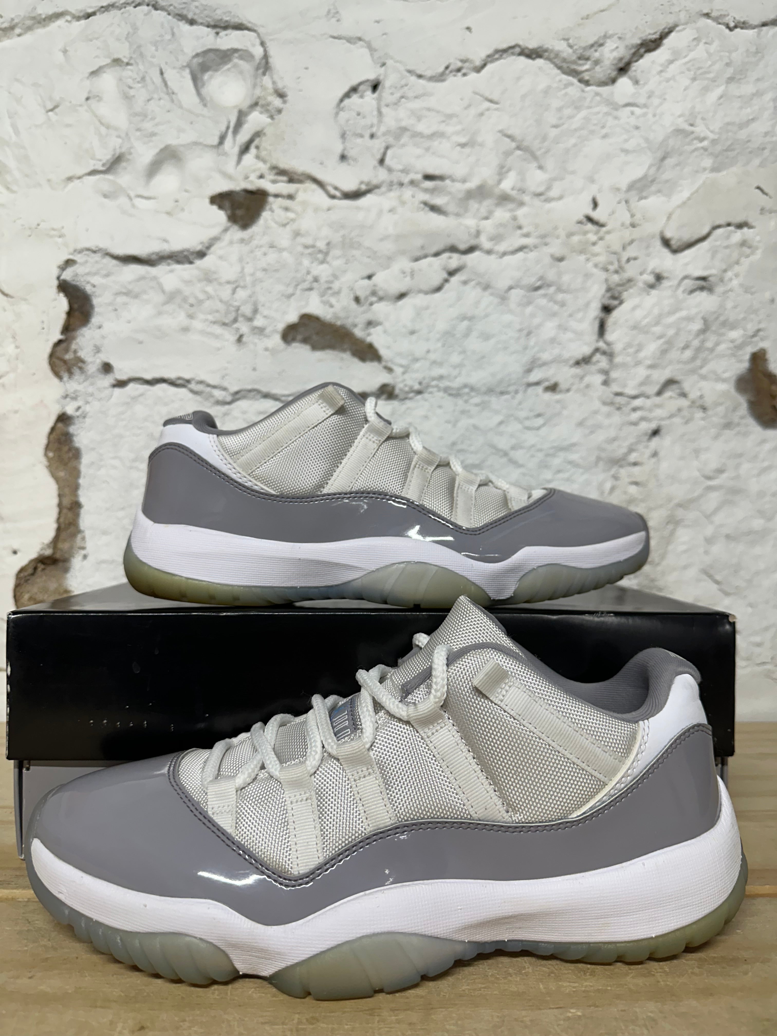 Air Jordan 11 Low Cement Grey Sz 10