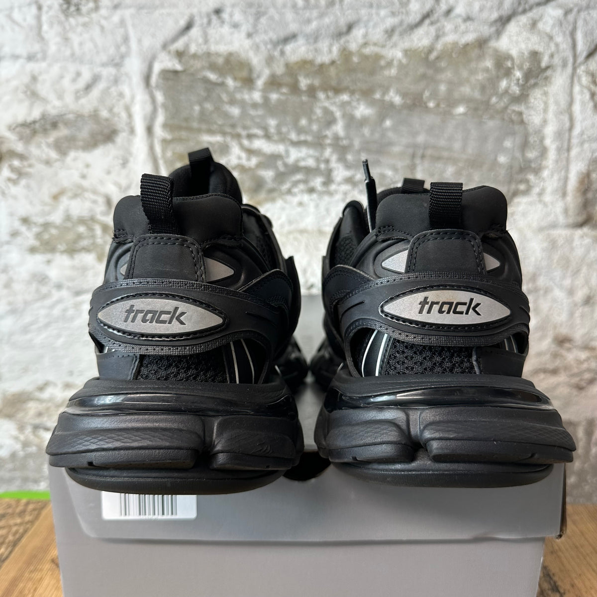 Balenciaga Track Runner Triple Black Sneaker Sz 9 (42)