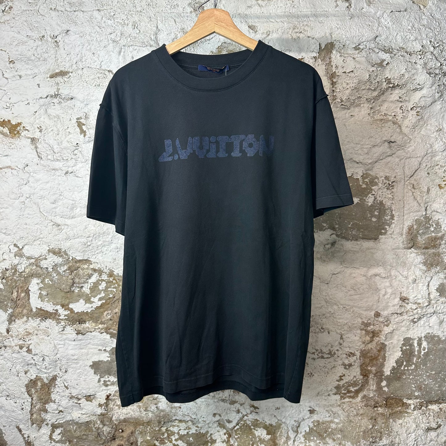 Louis Vuitton 2054 Heat Reactive Logo T-shirt Black Sz XL