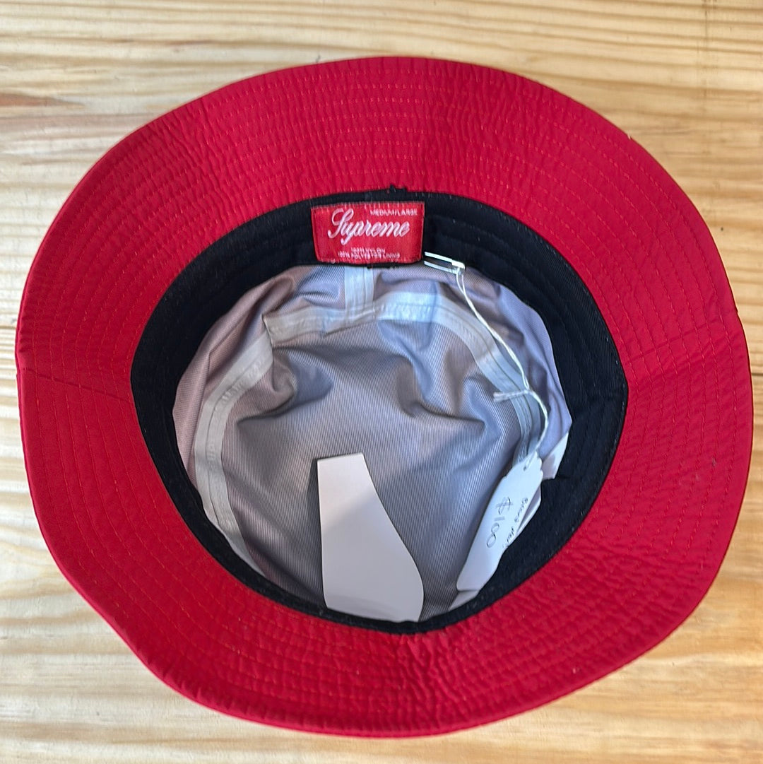 Supreme Red Bucket Hat