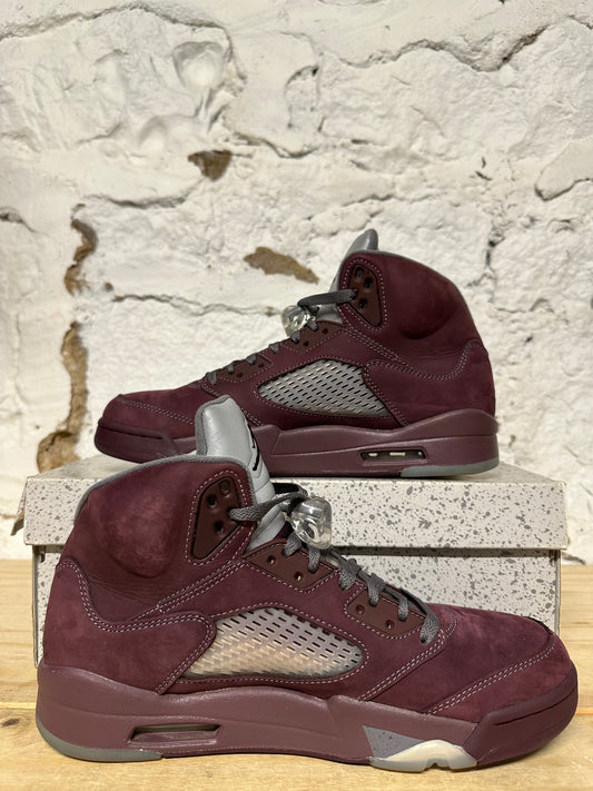 Air Jordan 5 Burgundy Sz 9.5