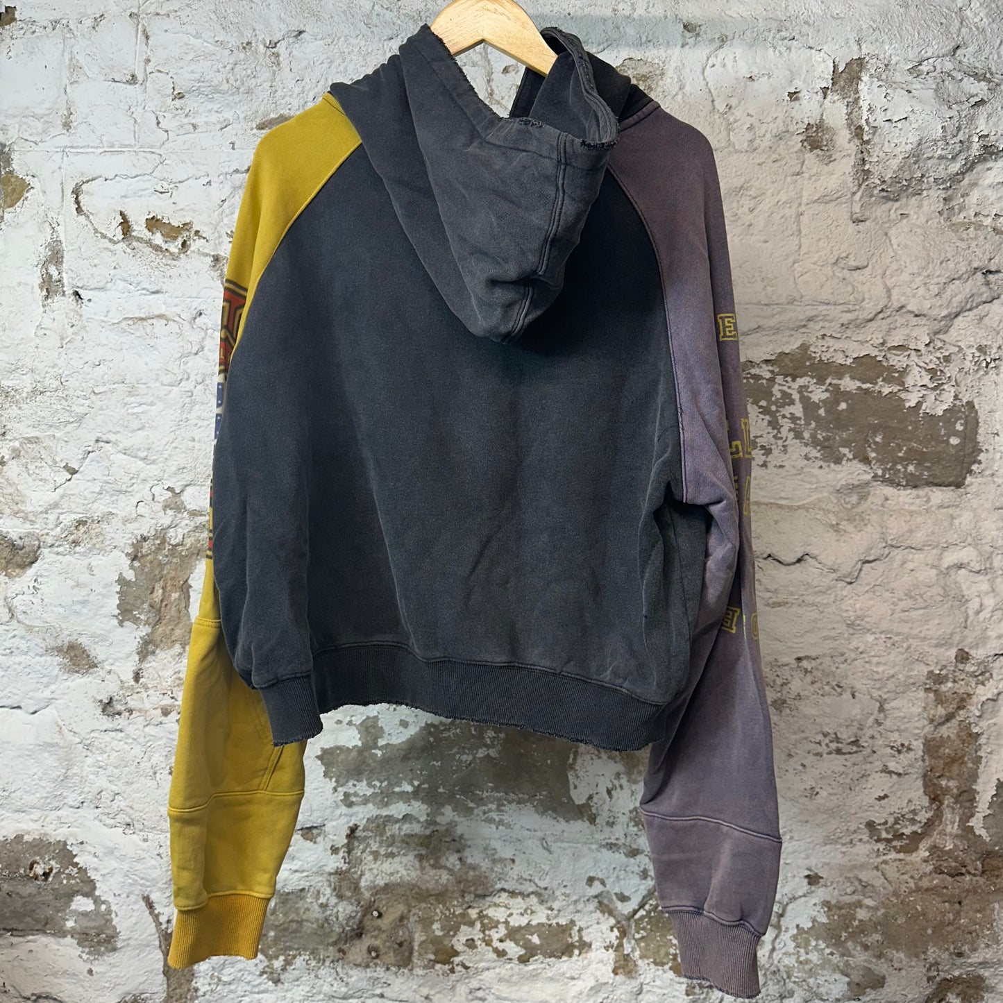 Vale Crest Zip Up Black Hoodie