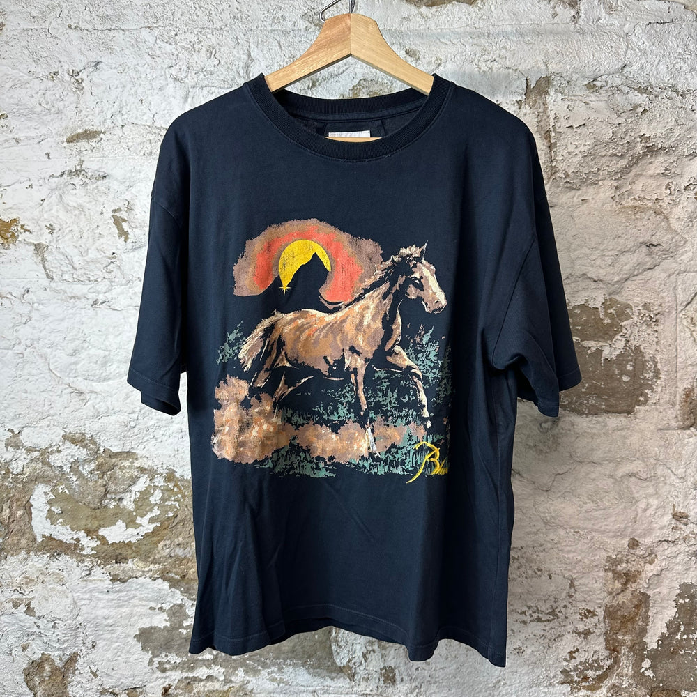 Rhude Santo Black T-Shirt Sz S