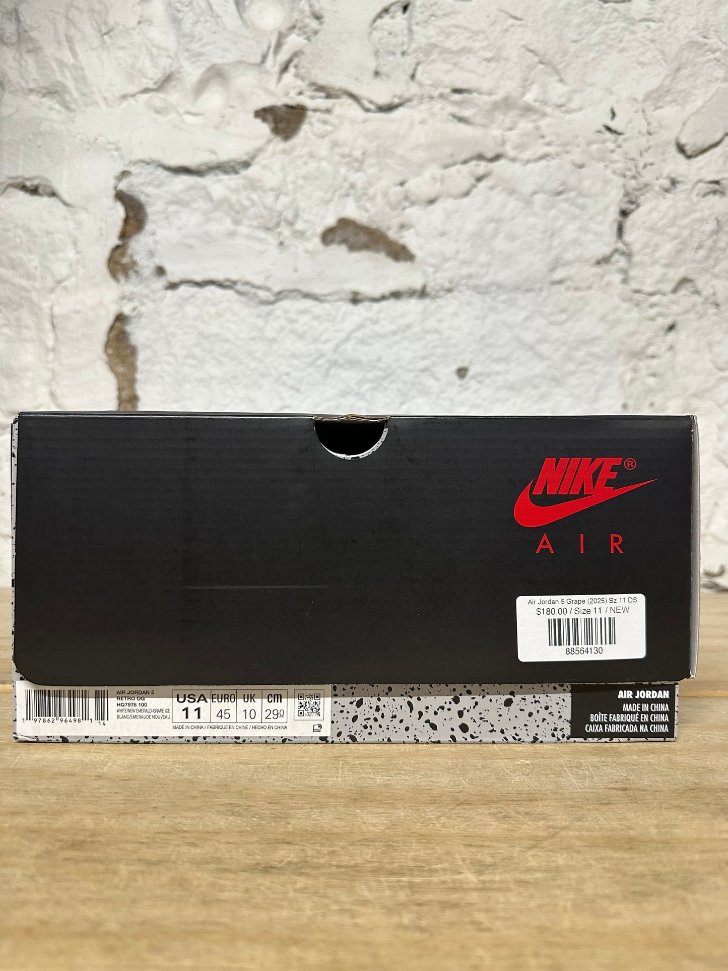 Air Jordan 5 Grape (2025) Sz 11 DS