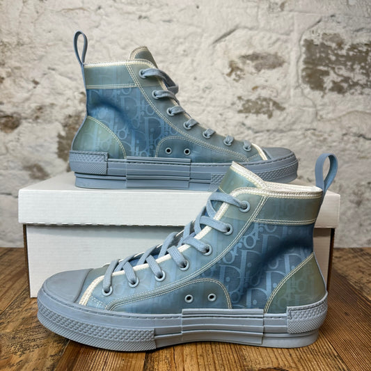 Dior B23 High Oblique Light Blue Sneaker Sz 7 (40)