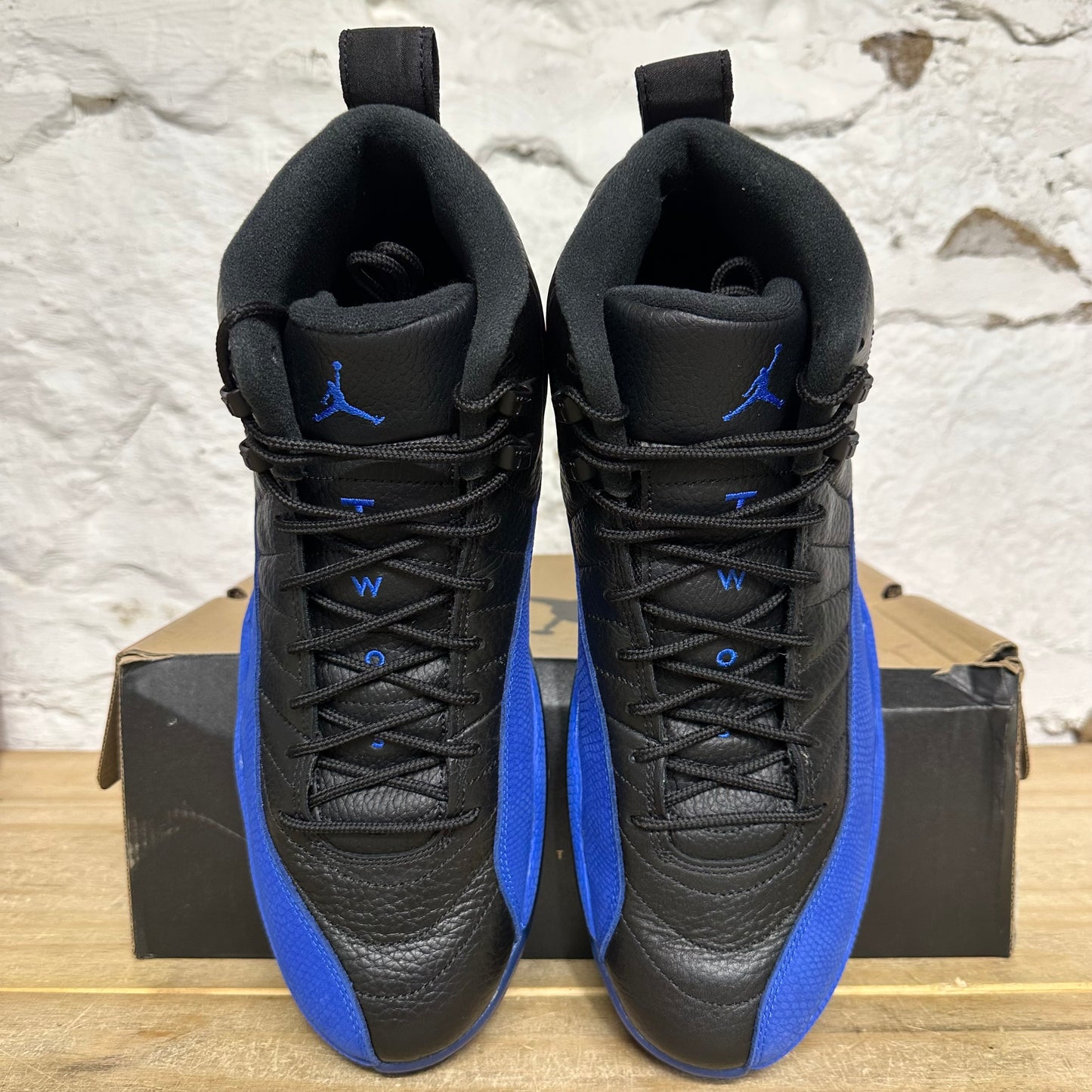 Air Jordan 12 Black Game Royal Sz 13