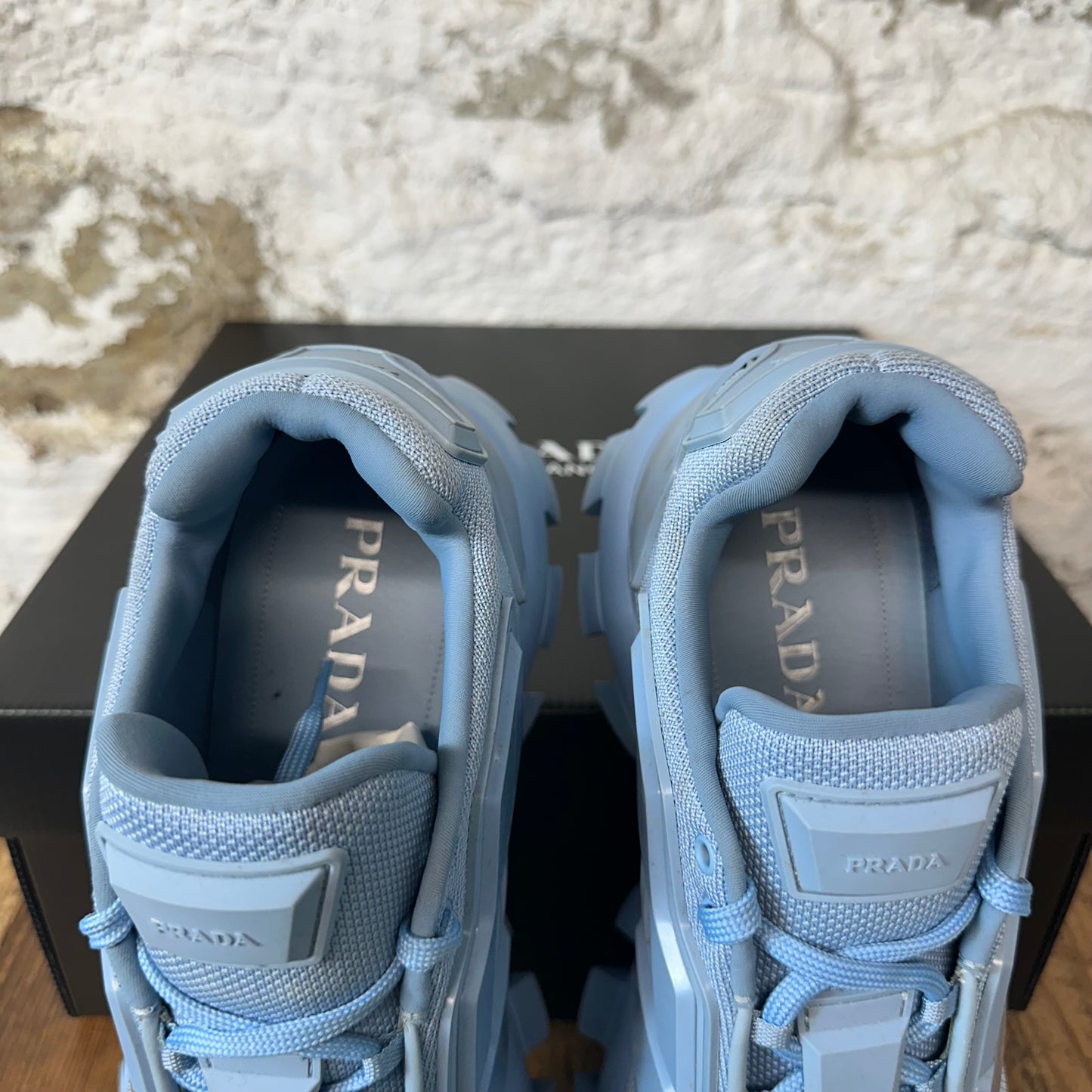 Prada Cloudbust Thunder Baby Blue Sneaker Sz 11