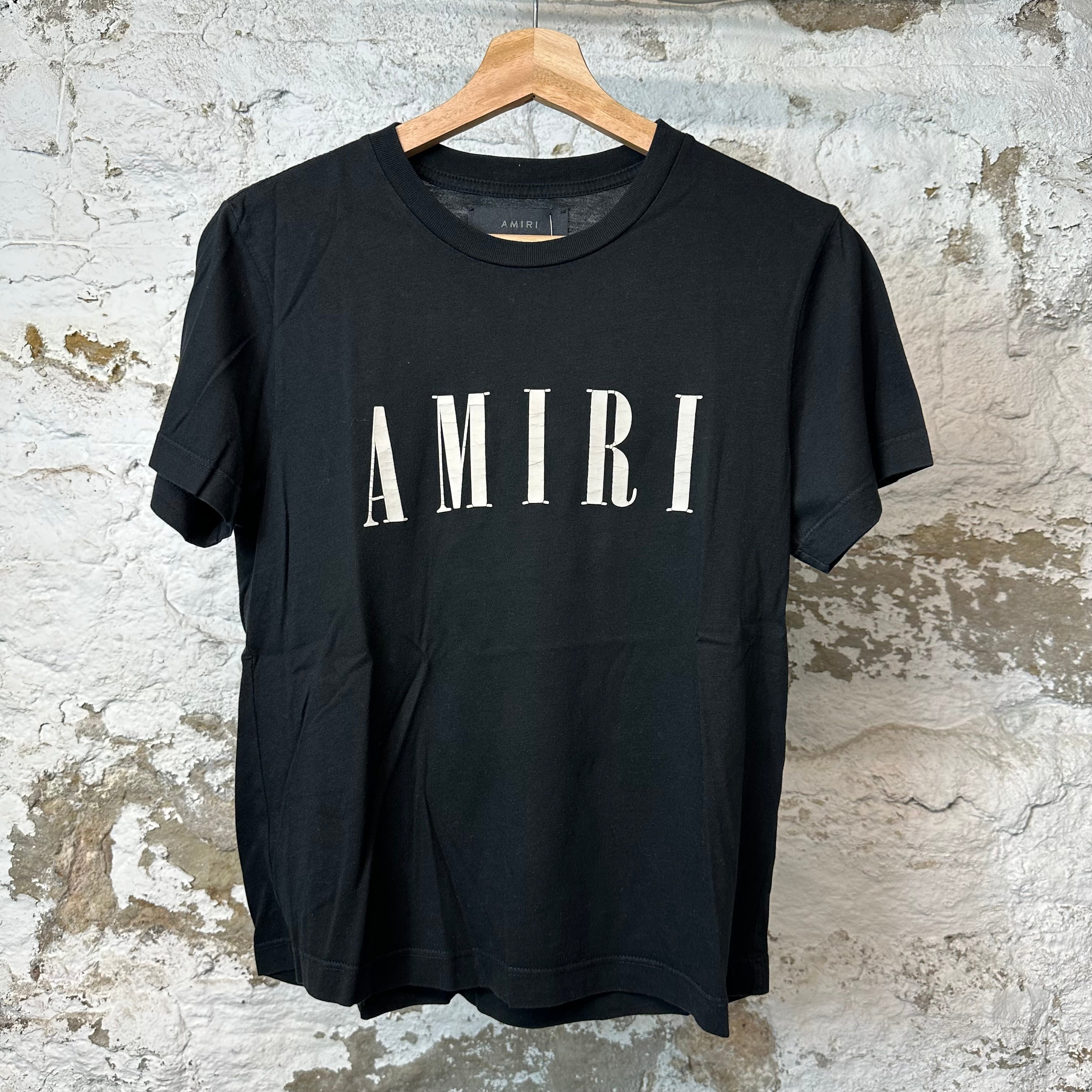 Amiri White Spell T-shirt Black Sz S (Womens)