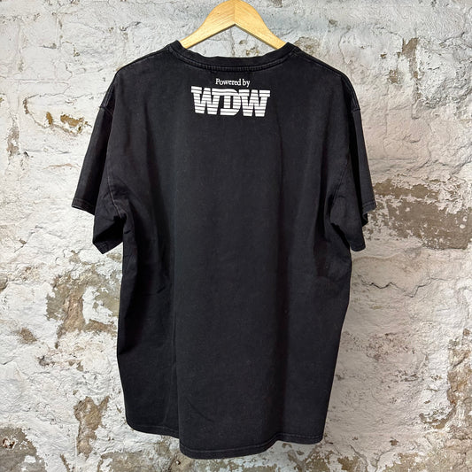 Who Decides War Olympic Stained Glass T-shirt Black Sz XL
